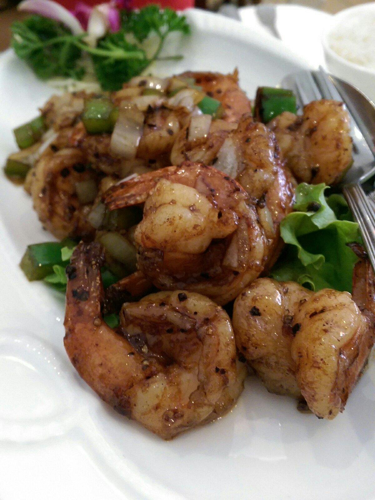 Crevettes Sichuan piquantes
