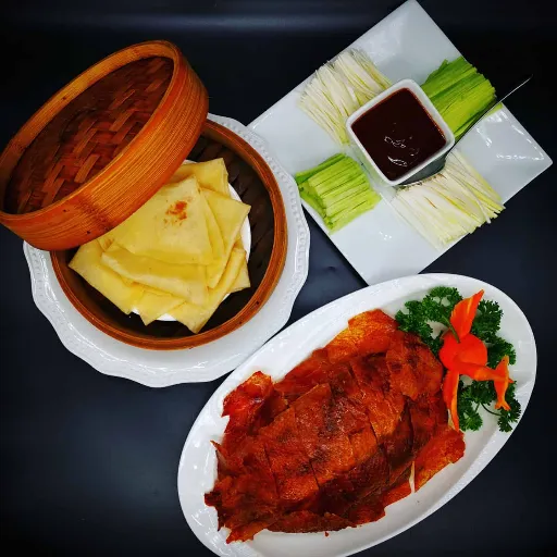 Canard croustillant avec crêpes (pour 2 pers.)